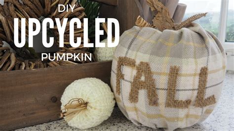 Upcycled Pumpkin Diy Youtube