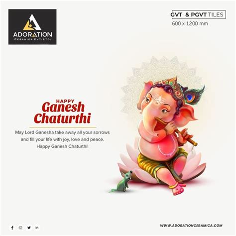 45+ Ganesh Chaturthi Social Media Post Ideas [Top Brands] | Happy ...