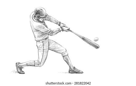 Baseball Player Sketch