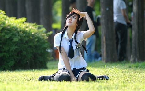 Chinese Schoolgirl Uniform Telegraph