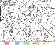 Coloriage Magique Addition Math Tfou Jecolorie