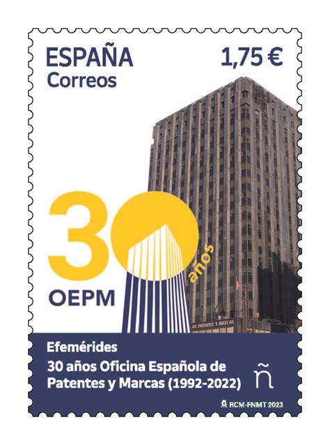 Correos Presenta Un Sello Que Conmemora El 30 Aniversario De La Oficina