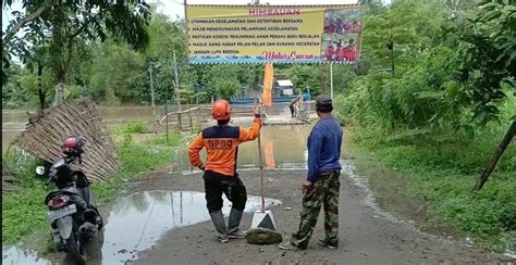 Dua Lokasi Jasa Perahu Penyeberangan Di Kediri Ditutup Akses Jalan