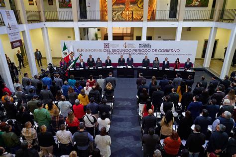 Boletín 133 Miguel Gutiérrez Presenta Su Primer Informe De Gobierno En Sesión Solemne De Cabildo