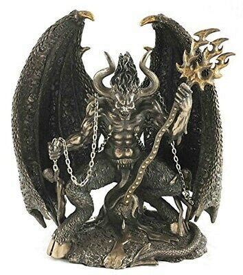 Arch Devil Satan Lucifer Morning Star Figurine Baphomet Sculpture