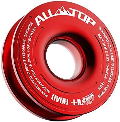 Amazon All Top Recovery Ring Lbs Winch Snatch Towing Ring