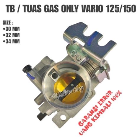 Jual Tb Throttle Body Assy Ah Racing Vario Set Mm