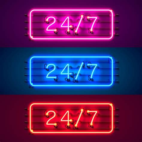 10 126 City Neon Signboard Images Stock Photos 3D Objects Vectors