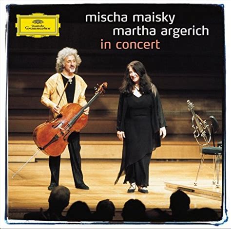 Martha Argerich Mischa Maisky In Concert Igor Stravinski Serge