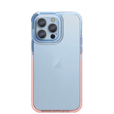 P L Ng Iphone Pro Nh A C Ng Vi N D O Uniq Arctic Blue Pink Hybrid