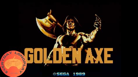 Master System Golden Axe Youtube