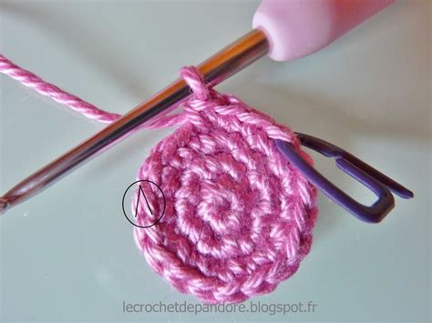 le Crochet de Pandore Tuto les mailles serrées