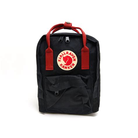 Fjallraven Kanken Mini Backpack Blackox Red 黑色紅帶 瑞典北極狐 Fjällräven