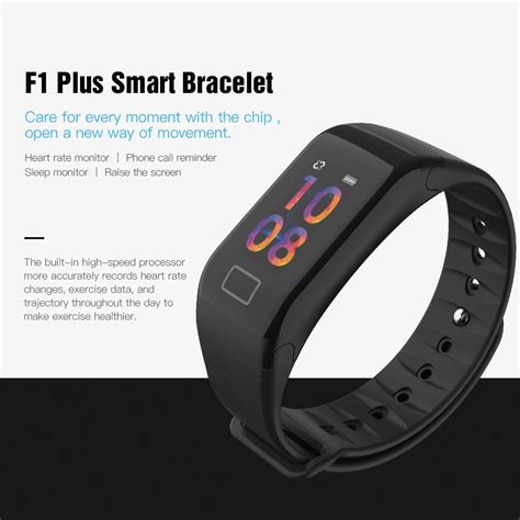 F1 Plus Color Screen Smart Bracelet Fitness Tracker Watch UZsL