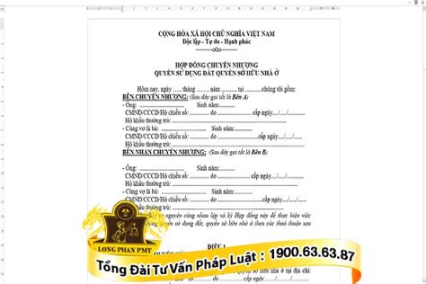 Mẫu Hợp đồng Chuyển Nhượng Quyền Sử Dụng đất Blog Tư Vấn Pháp Luật