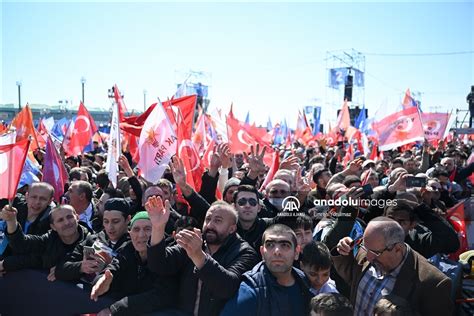 AK Partinin Yeniden Büyük İstanbul Mitingi Anadolu Ajansı