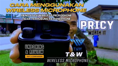 Cara Menggunakan Mic Wireless Solusi Mic Wireless Tidak Konek Review