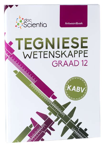 Spine And Pages Bookstore Graad 12 Tegniese Wetenskappe Antwoordboek