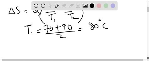 SOLVED Estimate The Total Change In Entropy Of Two Containers Of Water