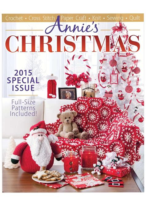 Annies Christmas Special 2015 Crochet Magazine Christmas Christmas