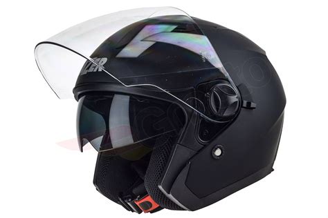 Kask Motocyklowy Otwarty Lazer Orlando Evo Z Line Czarny Matowy Xs