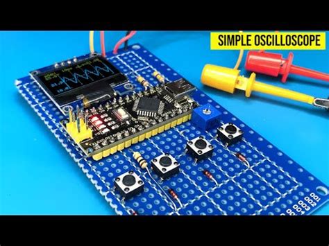 How To Make Mini Oscilloscope Using Arduino Nano Dfrobot YouTube