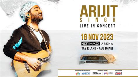 Arijit Singh Live in Abu Dhabi Tickets, 2023 Concert - Platinumlist.net