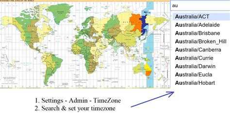 Time Zones - SplitAbility POS