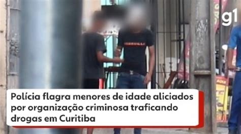 PM apreende menores de idade aliciados por organização criminosa para