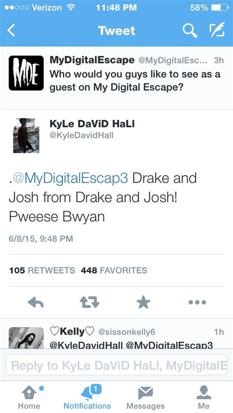 Pin By Kayleigh Grove On Kyle David Hall Drake And Josh Kyle Guys