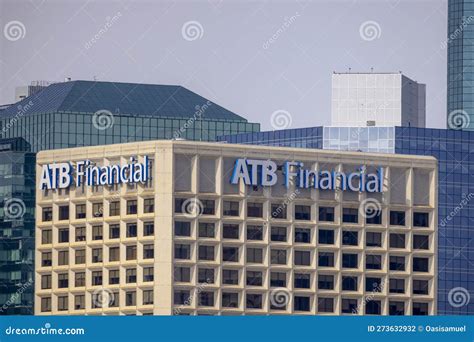 Close Up To The Atb Financial Place An Office Complex In Edmonton