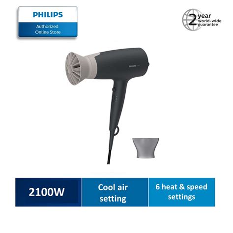 Philips 2100w 3000 Series Dc Motor Hair Dryer With Cool Air Bhd351