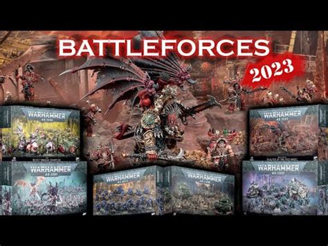 Battleforces Of 2023 For Warhammer 40k Are Here Contents First