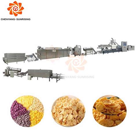 Good Quality Breakfast Cereal Making Machinery Breakfast Cereals Snacks