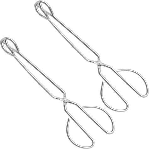 Amazon Hinmay Stainless Steel Scissor Tongs Inch Heavy Duty