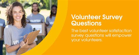 Volunteer Satisfaction Survey Questions You Should Be Asking