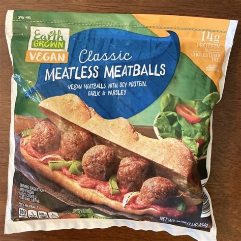 Earth Growth Classic Meatless Meatballs Reviews Abillion