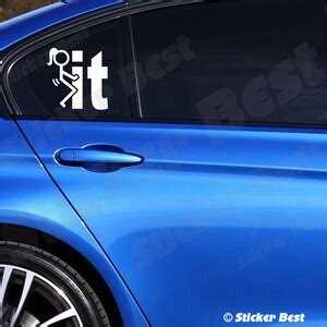 Fuck It Female Decals Sticker Car Auto Window Door Wall Decal Vinyl