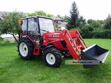 Technical Specifications And Data For Branson 5220r Tractor