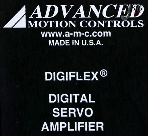 Advanced Motion Controls Digiflex Digital Servo Amplifier