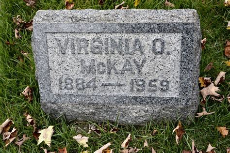 Virginia O McKay 1884 1959 Homenaje De Find A Grave