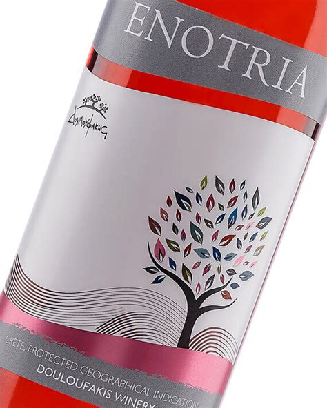 ENOTRIA Rose Dry wine - DOULOUFAKIS WINERY