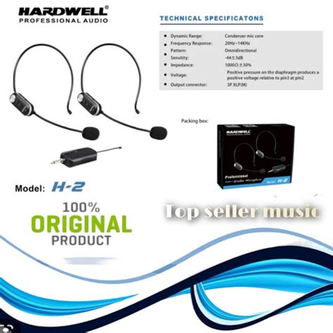 Jual Mic Hardwell H Bando Wireless Mic Hardwelll Original Garansi