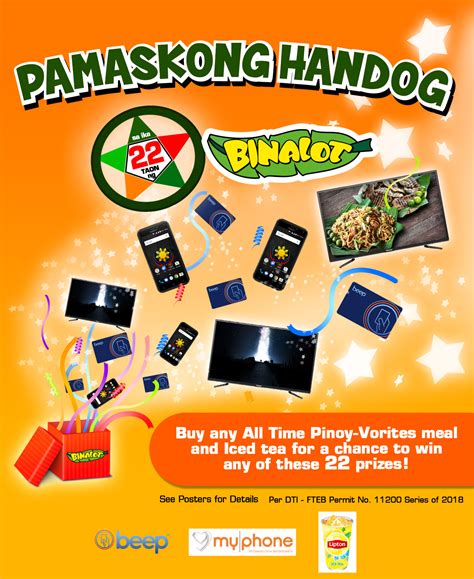 PAMASKONG HANDOG SA IKA-22 TAON NG BINALOT - Binalot Fiesta Foods