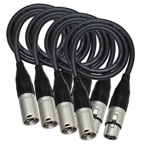 Amazon WORLDS BEST CABLES 4 Units 3 Foot Quad Balanced