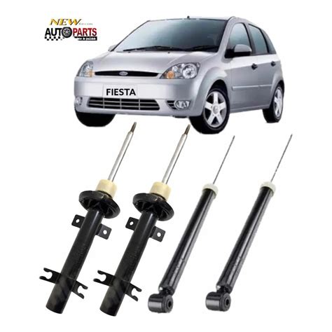 Kit 4 Amortecedores Ford Fiesta 2003 2004 2005 2006 2007 2008 2009 2010