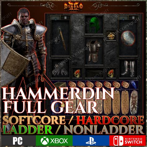 Diablo 2 Resurrected Hammerdin Paladin Set Ladder Ubuy India