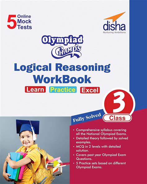 Olympiad Champs Logical Reasoning Workbook Class 3 With 5