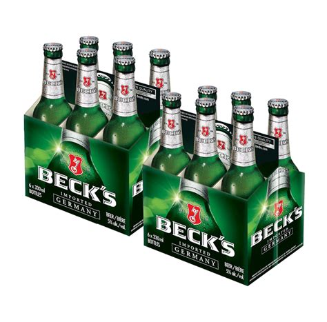 BECKS 12 X Bottle 330 Ml The Beer Store