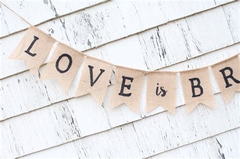 Love Is Brewing Banner Coed Bridal Shower Decorations Beer Etsy